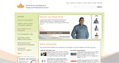 Desktop Screenshot of directionsforimmigrants.ca